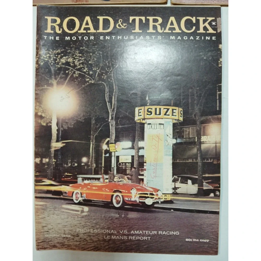3 Road & Track Magazines 1958 Lotus‎ Elite Road & Bentley  Lot